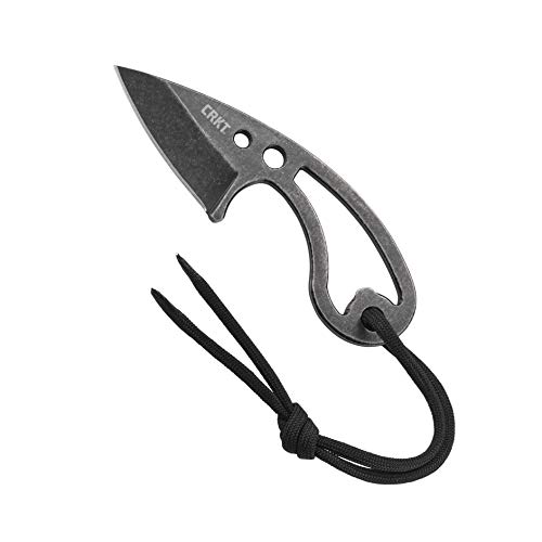 CRKT OWLET - Cuchillo de cuello (12,5 cm), color negro